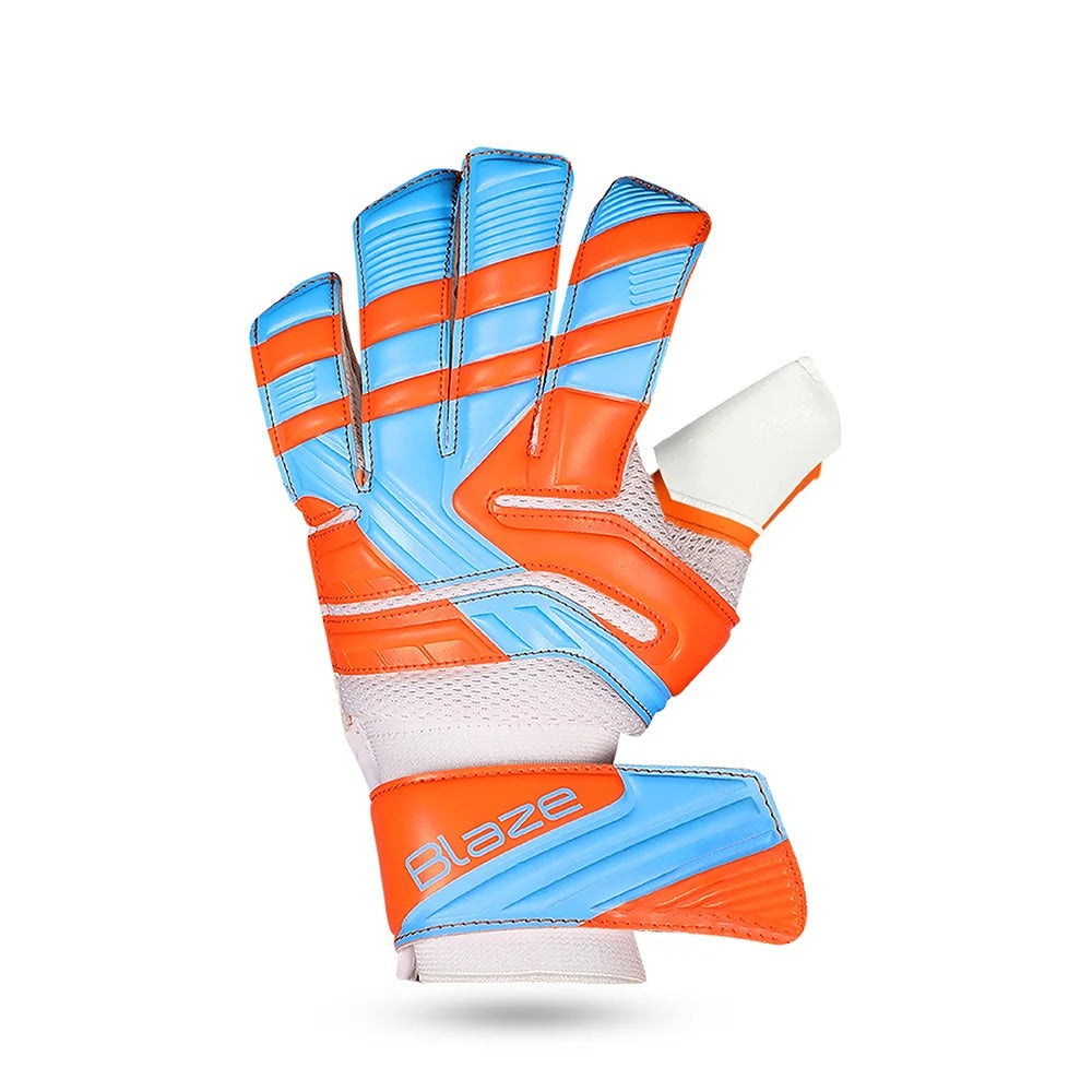 Nivia Blaze Goalkeeper Gloves | Grippy Latex Palm | Positive Cut Football Goalkeeper Gloves