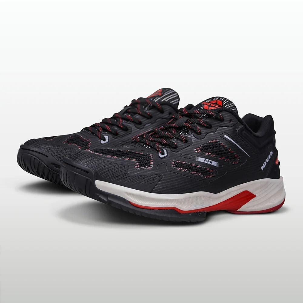 Nivia OPA Pickleball & Padel Court Shoes for Men | Non-Marking Rubber Sole | Breathable Air Mesh | Fusion Technology