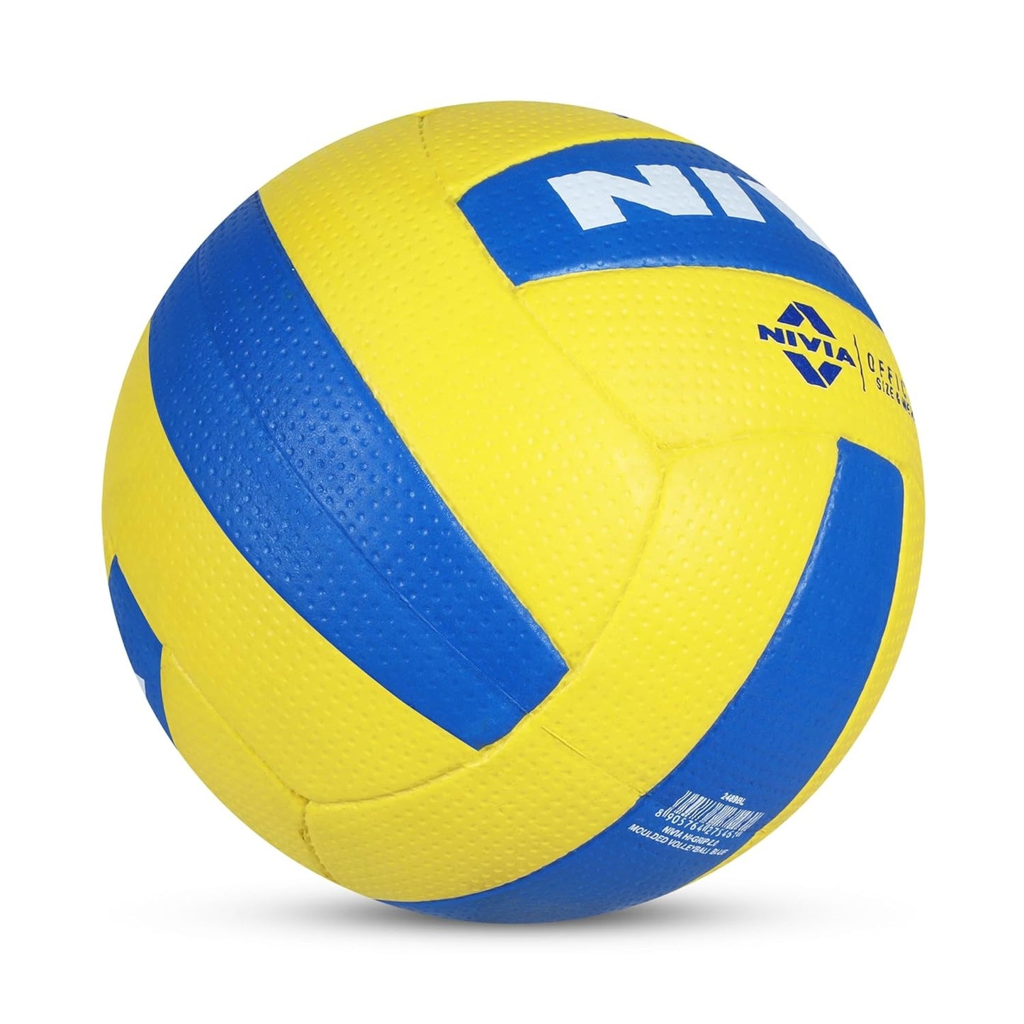 Nivia Hi-Grip 2.0 Volleyball Size 4 - Soft Rubber Training Volleyball for Indoor & Outdoor Play