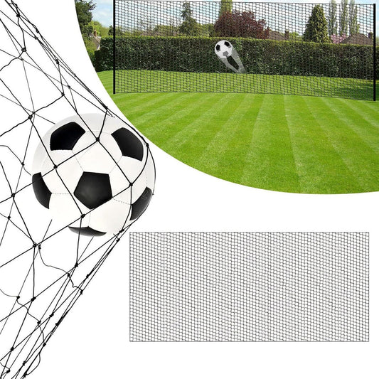 Nivia Football Goal Net | Square Mesh Cotton | 15 cm Mesh | Weather Resistant Football Net