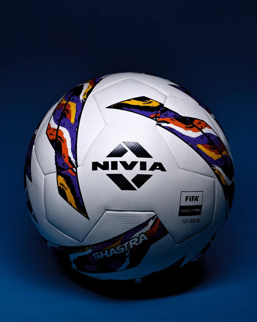 Nivia Shastra Football - Official ISL Match Ball | FIFA Quality Pro Football Size 5