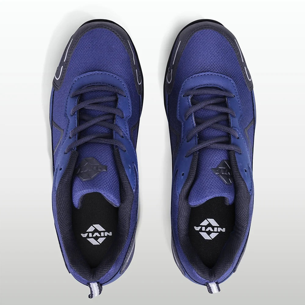 Nivia Marathon Trail Running Shoes for Men | Breathable Mesh Running Shoes with Rubber Outsole