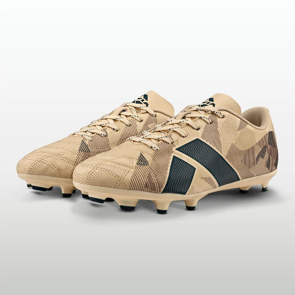 Nivia Encounter Football Studs for Men | Synthetic Leather Football Boots with Dual-Colour TPU Sole | Multi-Ground Football Shoes