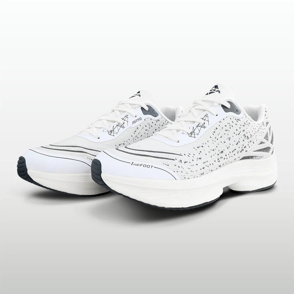 Nivia Astro Training Shoes for Men | Breathable Knit Gym Shoes with Duofoam Midsole & Rubber Outsole