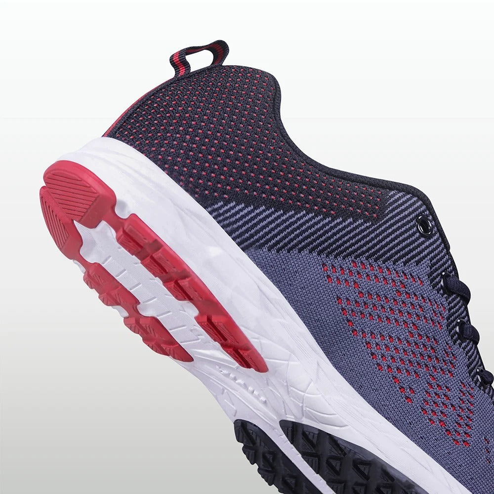 Nivia Yorks Running Shoes for Men | Breathable Knit Running Shoes with Duofoam Midsole & Rubber Outsole