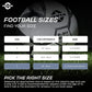 Nivia Black & White Football Size 4 - 32 Panel Training Ball | Rubberized Stitched Football