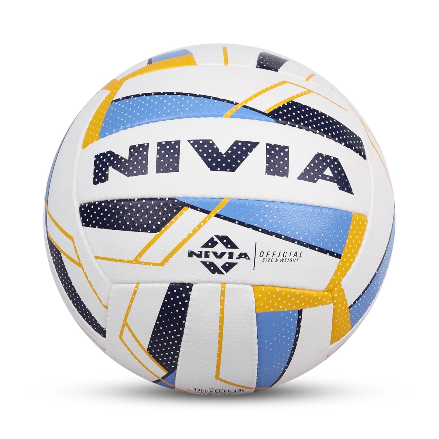 Nivia VB 5000 Volleyball Size 4 - PU Leather Tournament Match Ball