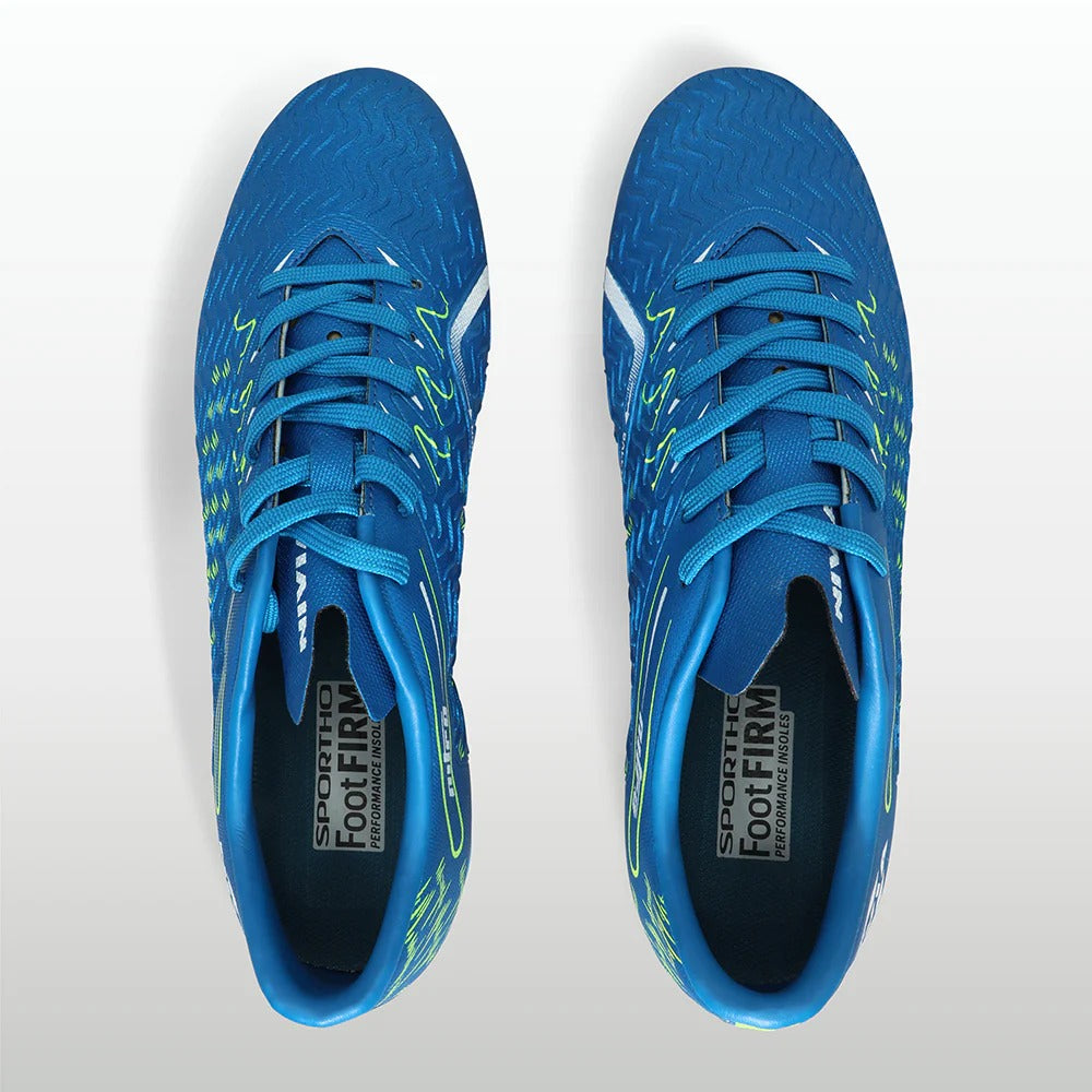 Nivia Nitro Football Shoes for Men - TPU Stud Sole | Firm Ground Football Boots
