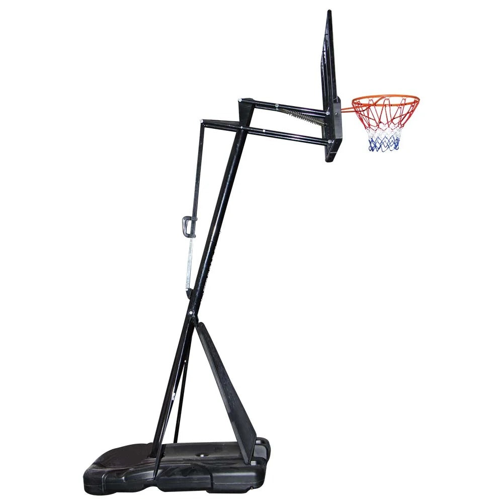 Nivia Pro Dunk Portable Basketball Set BB-1317 | Acrylic Backboard | Power Lift Height Adjustment | Adjustable Basketball Hoop System