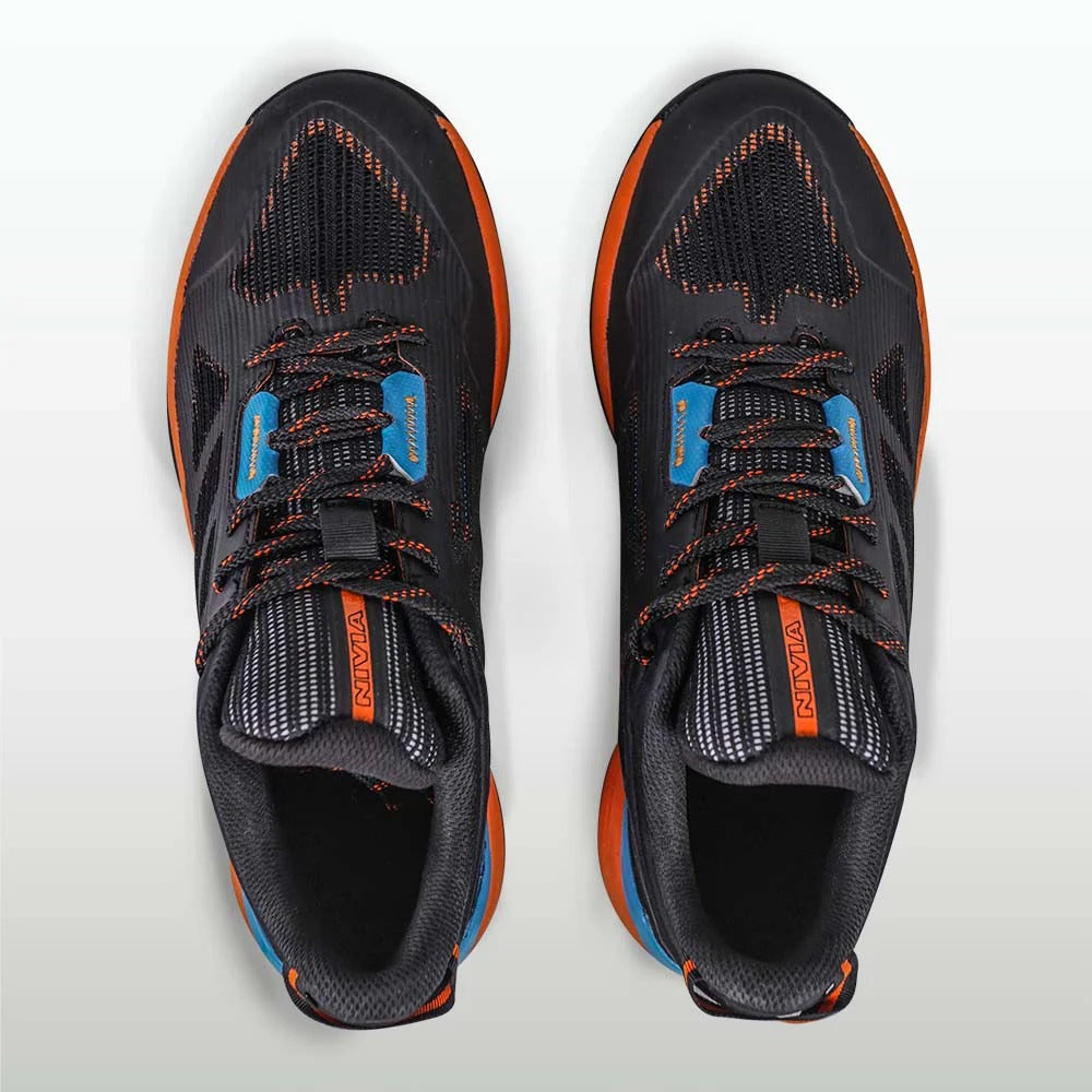 Nivia SkyRush Basketball Shoes for Men - TPU Mesh Basketball Shoes with Duo Foam Cushioning
