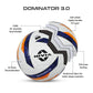 Nivia Dominator 3.0 Football Size 5 - FIFA Basic Match Ball | Thermo-Bonded PU Football