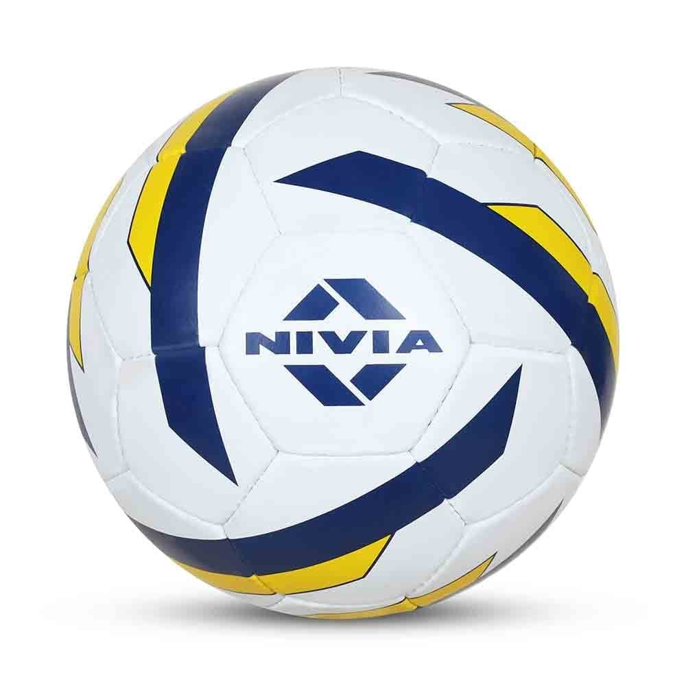 Nivia Vega Football (Size: 5) Material: Rubber, Color: Multicolor