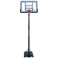 Nivia Pro Slam Force Portable Basketball Set BB-1322 | Adjustable Basketball Hoop | Weather-Proof Nylon Net | Telescopic Height Adjustment