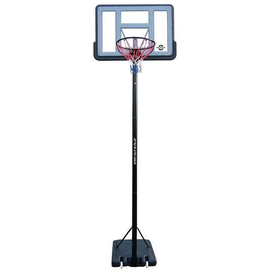 Nivia Pro Slam Force Portable Basketball Set BB-1322 | Adjustable Basketball Hoop | Weather-Proof Nylon Net | Telescopic Height Adjustment