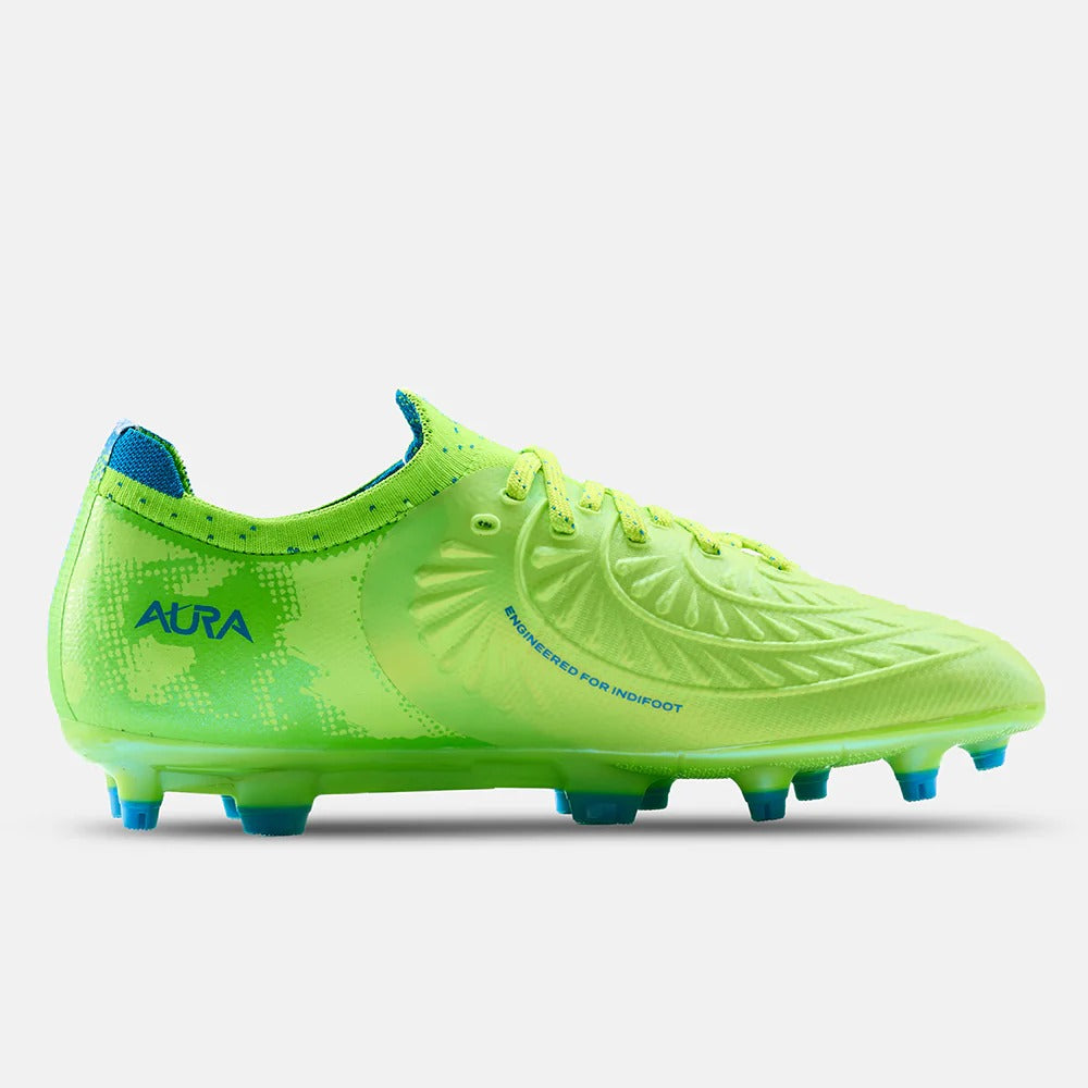 Nivia Aura Football Shoes for Men - TPU Stud Football Boots for Firm Ground