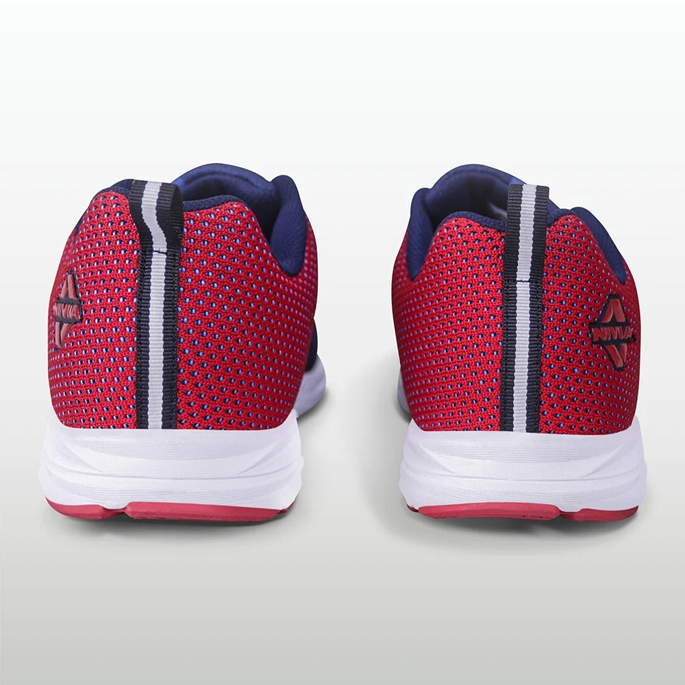Nivia Yorks Running Shoes for Men | Breathable Knit Running Shoes with Duofoam Midsole & Rubber Outsole