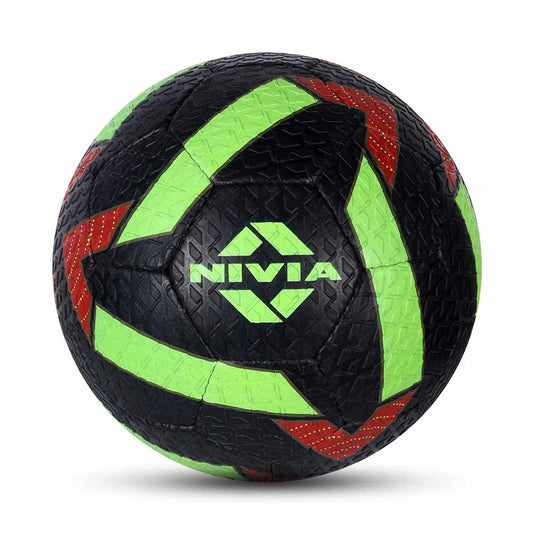 Nivia Street Football - 32 Panel Hand Stitched Training Ball | Hard Ground Football