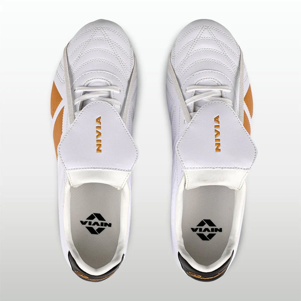 Nivia Premier Football Stud Shoes for Men - TPU Stud Sole | Firm Ground Football Boots.