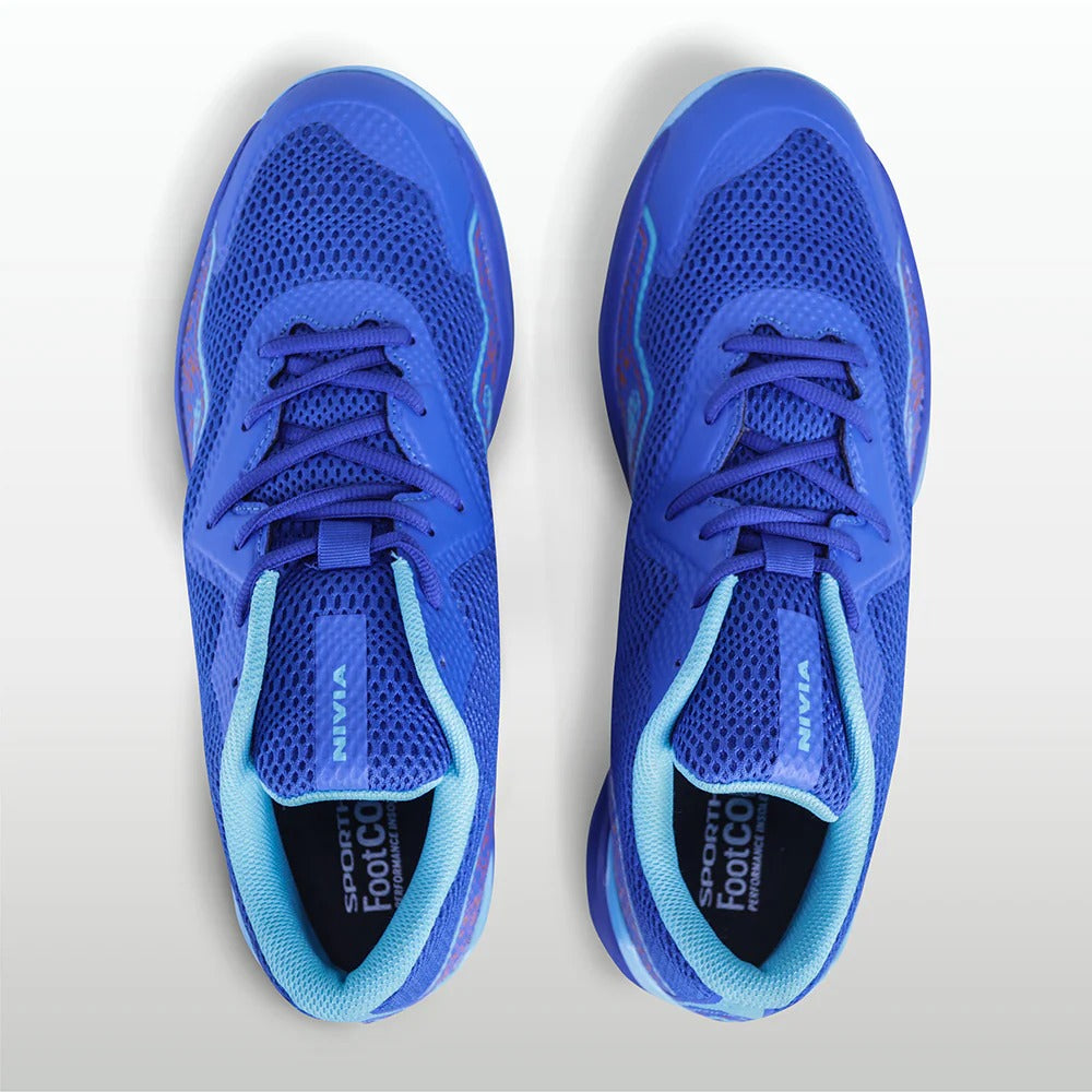 Nivia Warrior 2.0 Basketball Shoes for Men - High Top Basketball Shoes with Duofoam Cushioning