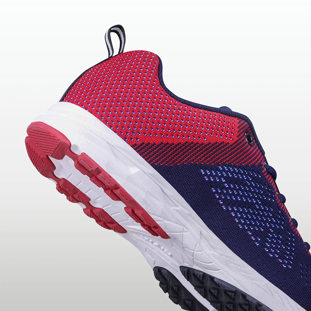 Nivia Yorks Running Shoes for Men | Breathable Knit Running Shoes with Duofoam Midsole & Rubber Outsole