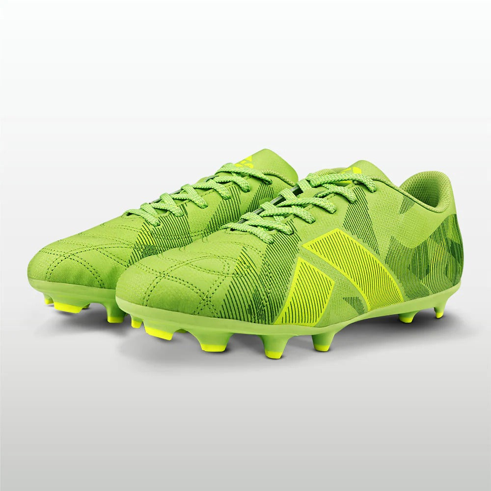 Nivia Encounter Football Studs for Men | Synthetic Leather Football Boots with Dual-Colour TPU Sole | Multi-Ground Football Shoes
