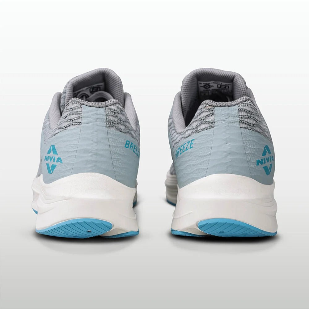 Nivia Breeze Training Shoes for Men | Breathable Knit Gym Shoes with Duo Foam Midsole & Flexipro Rubber Outsole