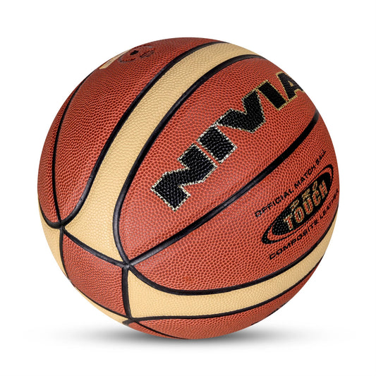 Nivia Pro Touch Basketball Size 7 - FIBA Standard Microfiber PU Basketball