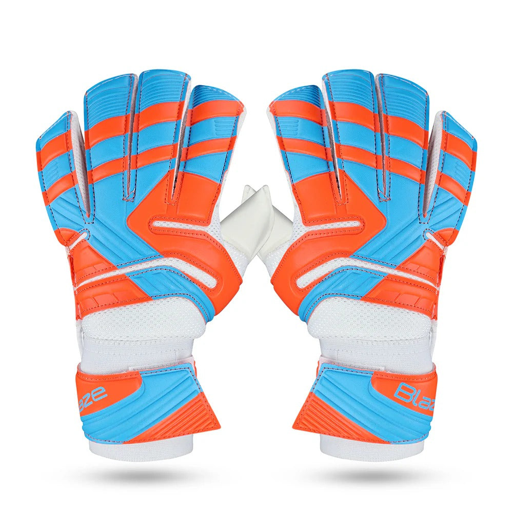 Nivia Blaze Goalkeeper Gloves | Grippy Latex Palm | Positive Cut Football Goalkeeper Gloves