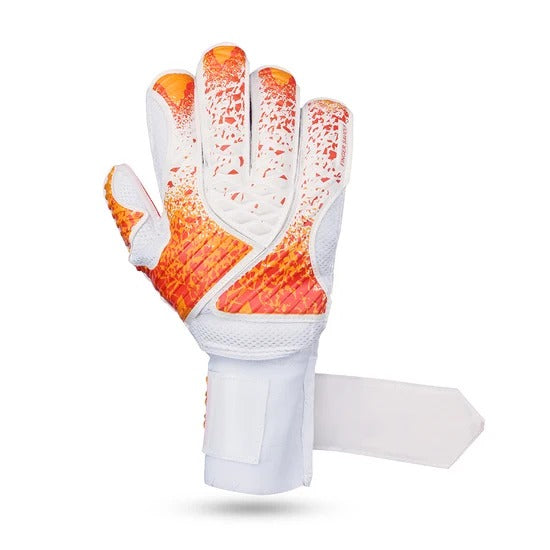 Nivia Finger Savior Goalkeeper Gloves | Elite Latex Grip | Finger Protection Football GK Gloves