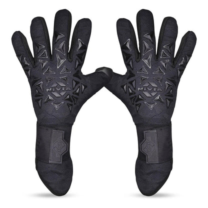 Nivia Ashtang 2.0 Goalkeeper Gloves | 4 mm Super Soft Latex Palm | Negative Cut | Professional Football GK Gloves