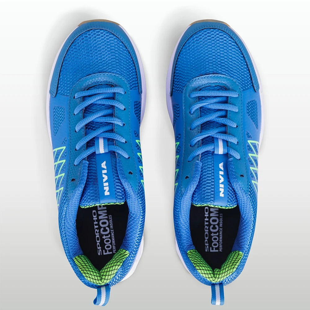 Nivia Snake 2.0 Trail Running Shoes for Men | Breathable Mesh Trail Shoes with Duofoam Midsole & Rubber Outsole