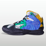 Nivia Street Art Basketball Shoes for Men - Mid Top Basketball Shoes with Duofoam Cushioning