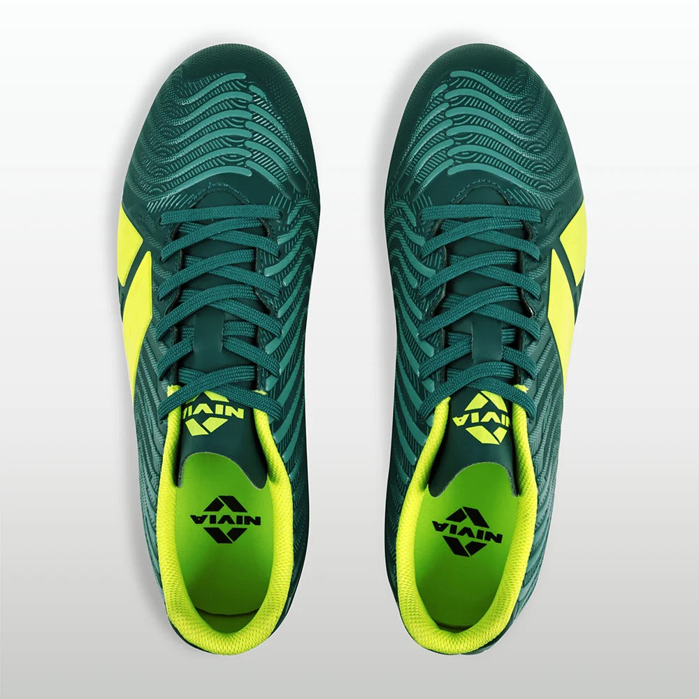 Nivia Safari 2.0 Football Studs for Men - PU Synthetic Leather Football Boots for Hard & Grassy Grounds