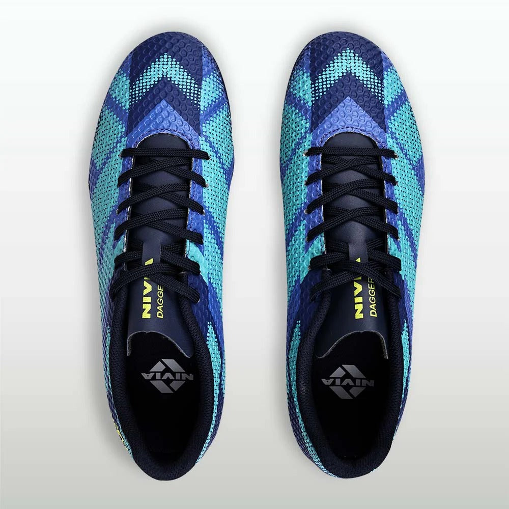 Nivia Dagger Football Shoes for Men - TPU Stud Sole | Firm Ground Football Boots