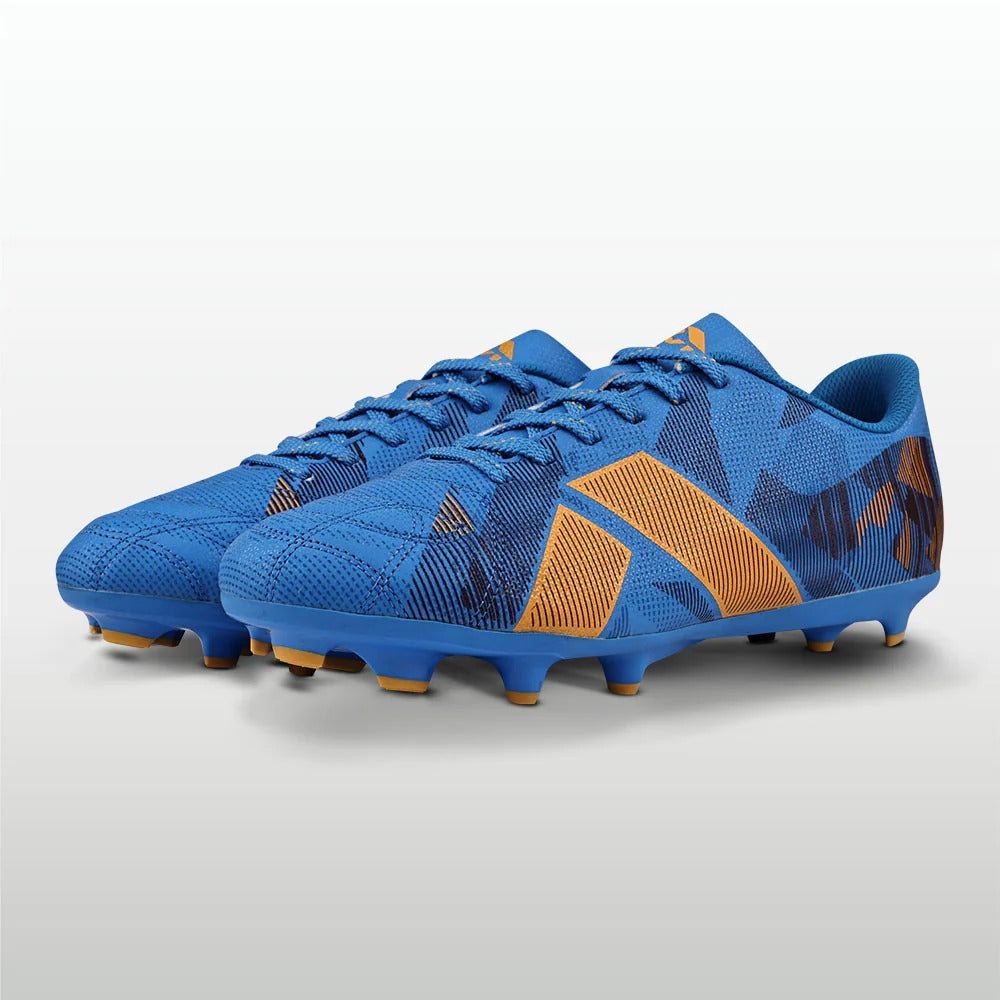 Nivia Encounter Football Studs for Men | Synthetic Leather Football Boots with Dual-Colour TPU Sole | Multi-Ground Football Shoes