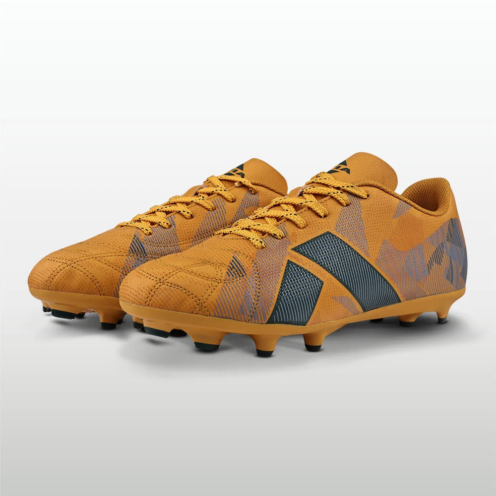 Nivia Encounter Football Studs for Men | Synthetic Leather Football Boots with Dual-Colour TPU Sole | Multi-Ground Football Shoes