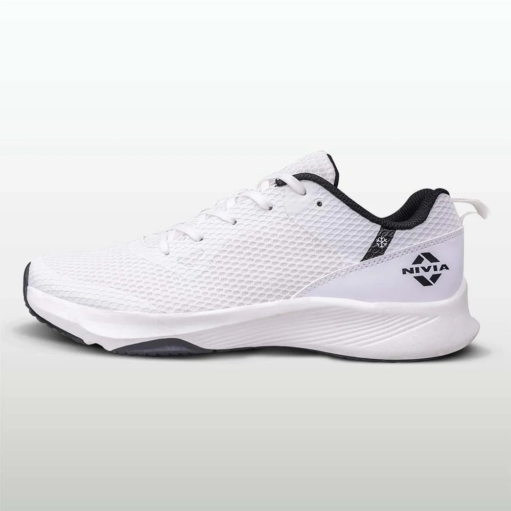 Nivia Hawks 2.0 Training Shoes for Men | Breathable Mesh Gym Shoes with Duofoam Midsole & Flexipro Rubber Outsole