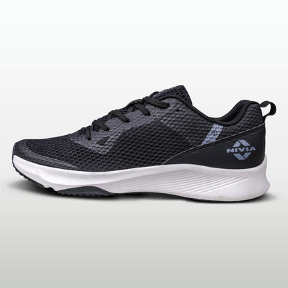 Nivia Hawks 2.0 Training Shoes for Men | Breathable Mesh Gym Shoes with Duofoam Midsole & Flexipro Rubber Outsole