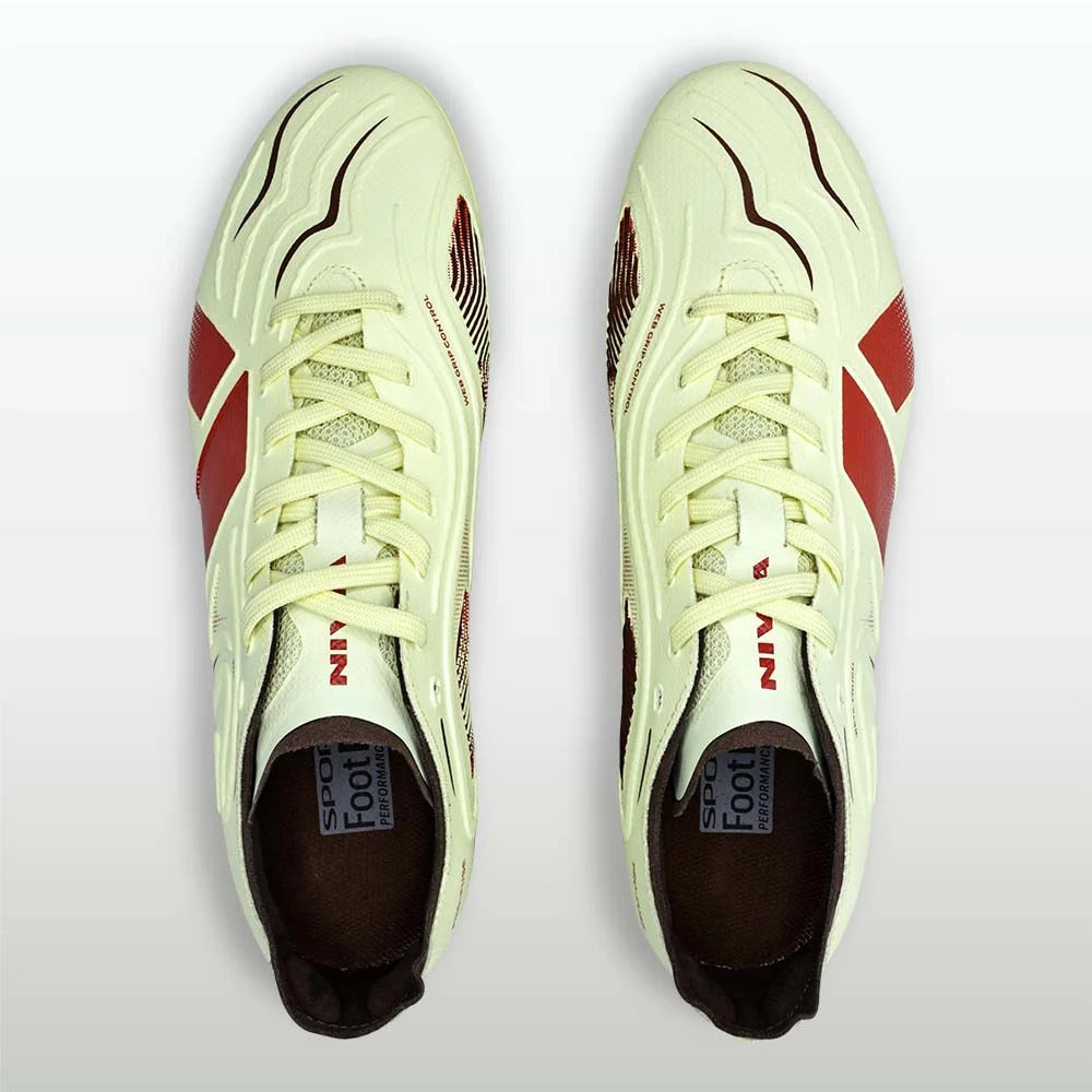 Nivia Ashtang 3.0 Football Shoes for Men - TPU Stud Sole | Firm Ground Football Boots