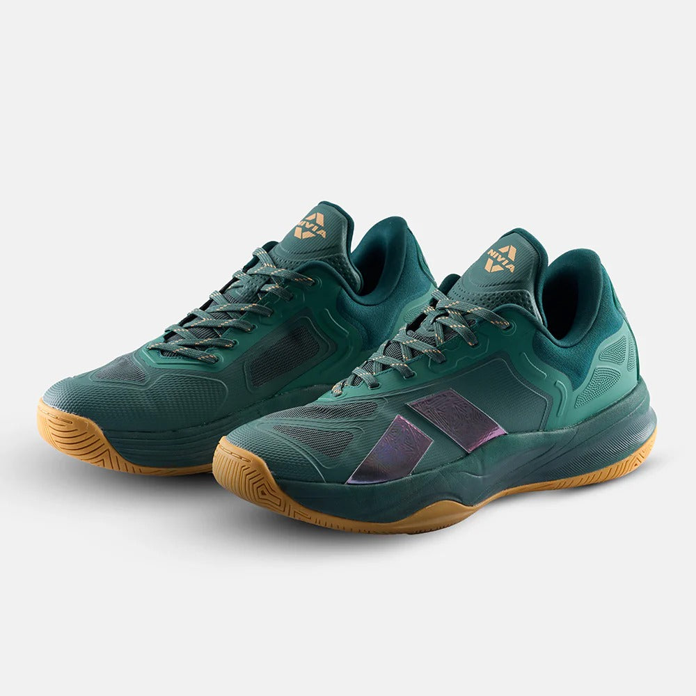 Nivia Starliner Basketball Shoes for Men & Women - TPU Mesh Basketball Shoes with Duofoam Cushioning