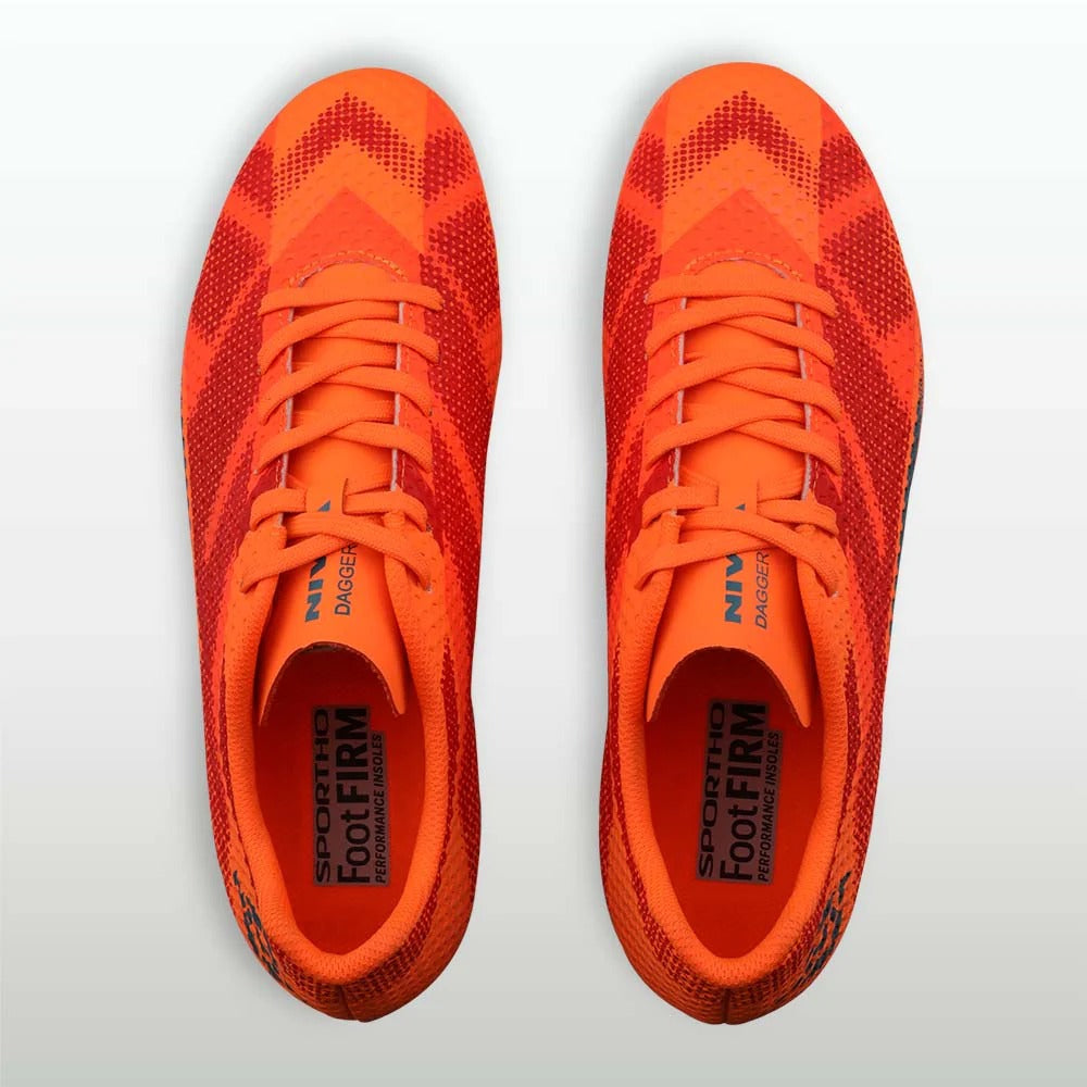 Nivia Dagger Football Shoes for Men - TPU Stud Sole | Firm Ground Football Boots