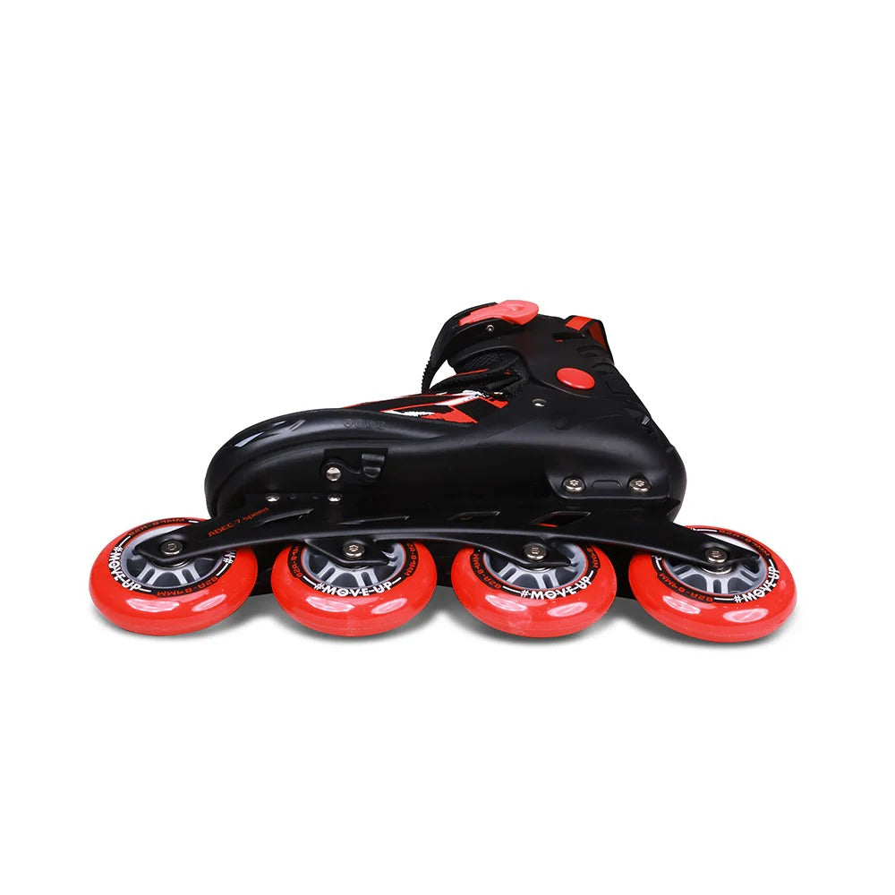 Nivia Speed 80 Inline Skates for Adults - Adjustable Roller Skates with 84mm PU Wheels