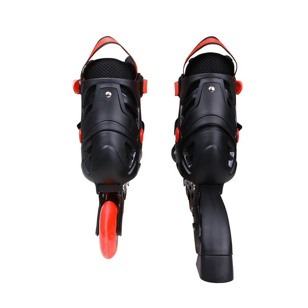 Nivia Speed 80 Inline Skates for Adults - Adjustable Roller Skates with 84mm PU Wheels