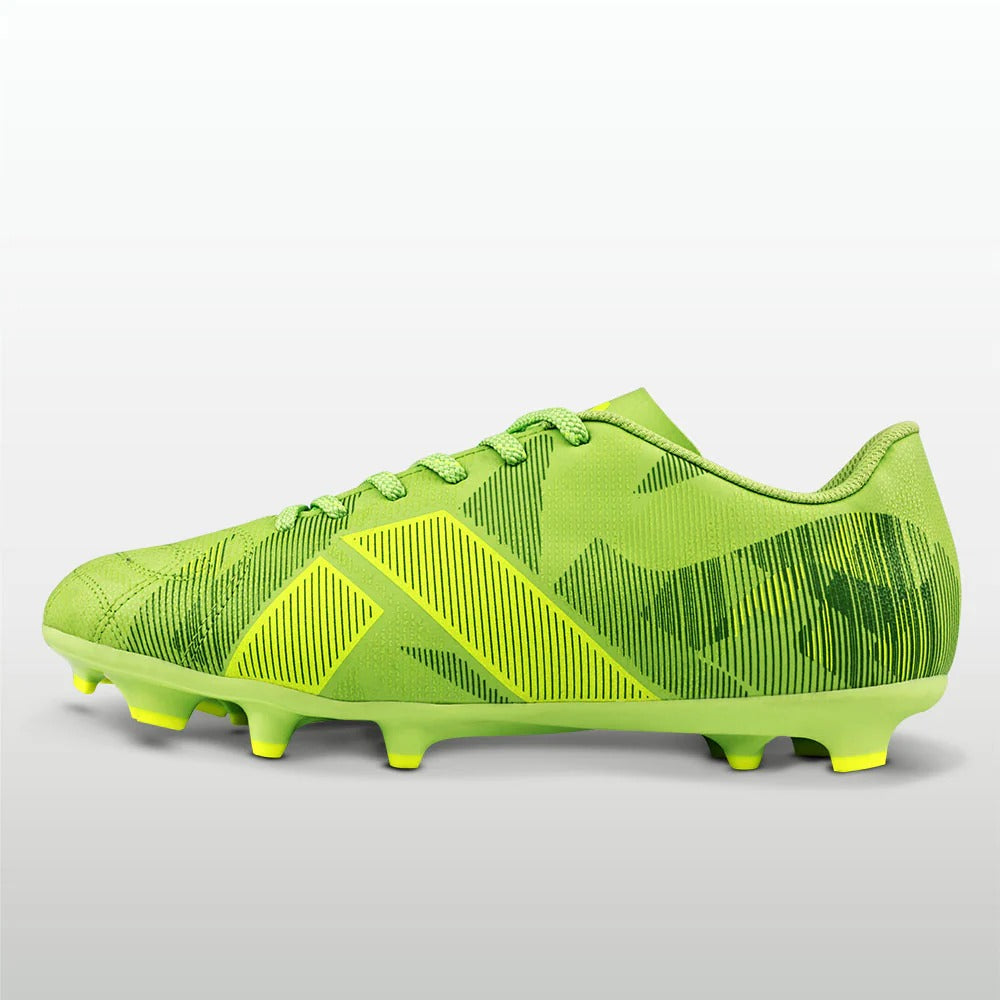 Nivia Encounter Football Studs for Men | Synthetic Leather Football Boots with Dual-Colour TPU Sole | Multi-Ground Football Shoes