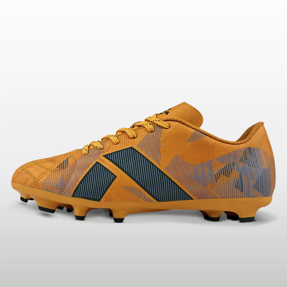 Nivia Encounter Football Studs for Men | Synthetic Leather Football Boots with Dual-Colour TPU Sole | Multi-Ground Football Shoes