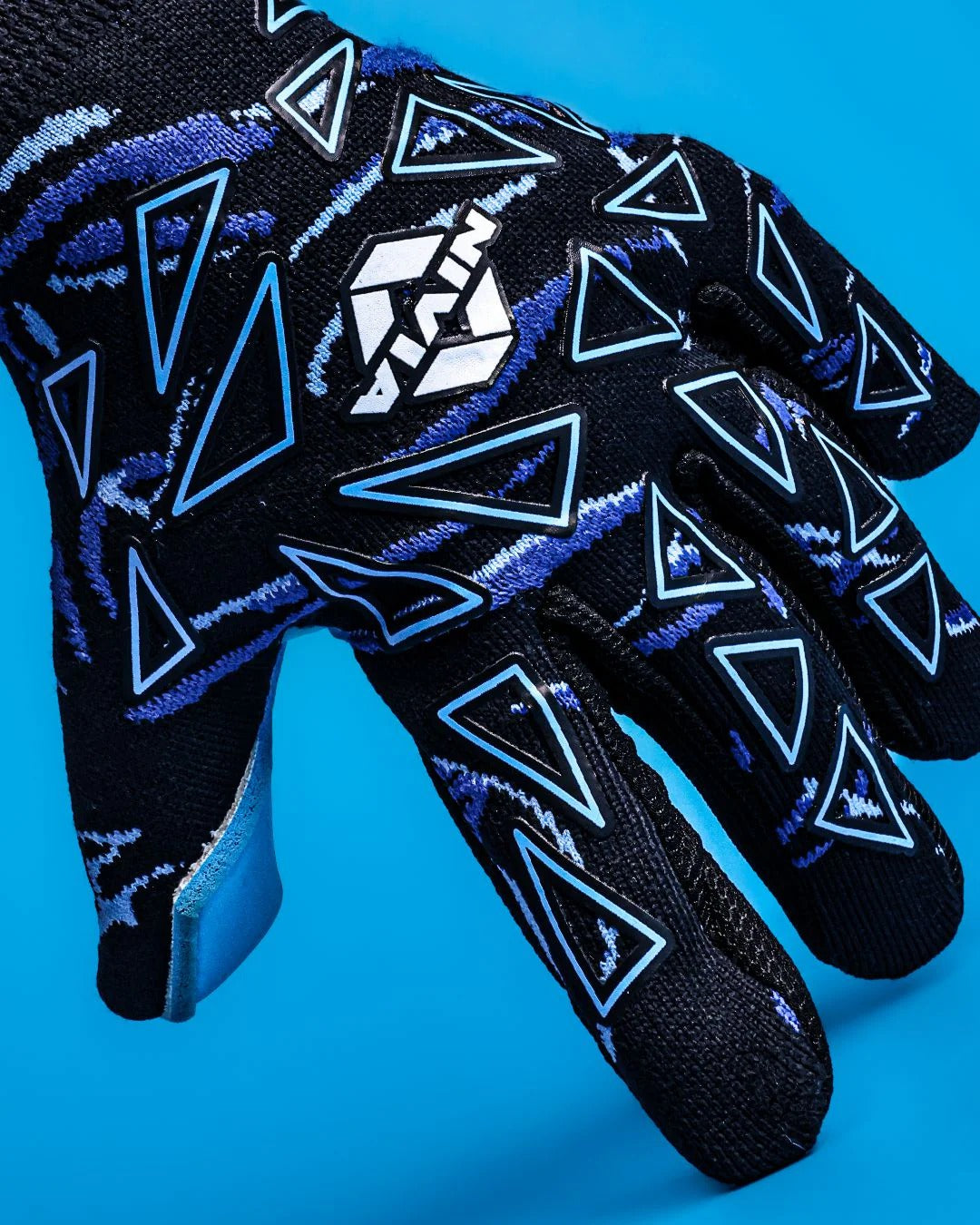 Nivia Nitro Goalkeeper Gloves - 4mm Super Soft Latex Palm | Match & Amp - Training Gloves