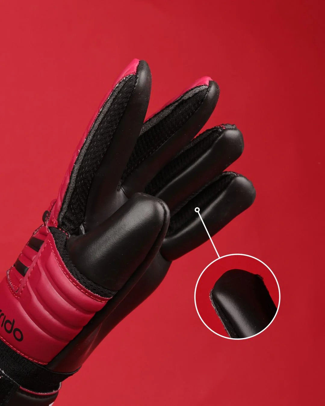 Nivia Encounter Goalkeeper Gloves | 2.5 mm Soft Airfit Latex Palm | Positive Cut Football Goalkeeper Gloves