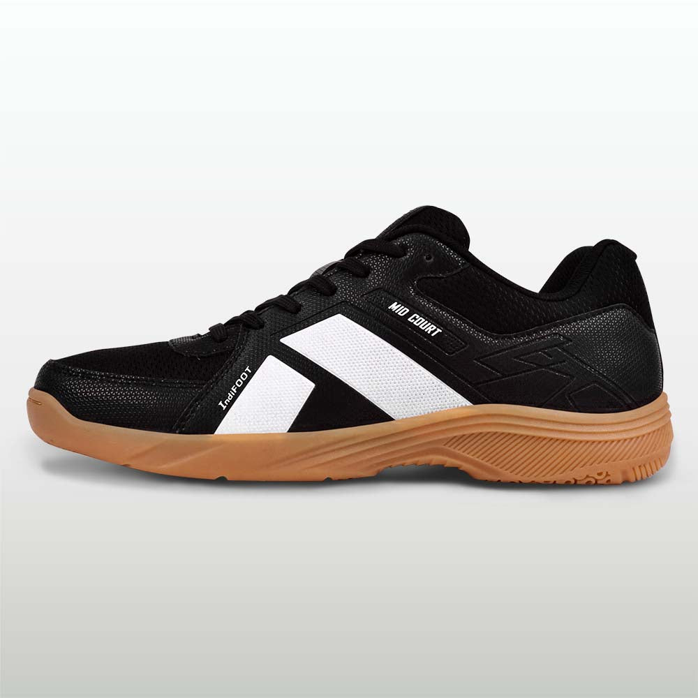 NIVIA Mid Court Badminton Shoes | Lightweight Court Shoes with Flexipro Technology, Herringbone Sole & Superior Cushioning - Best Price online Prokicksports.com