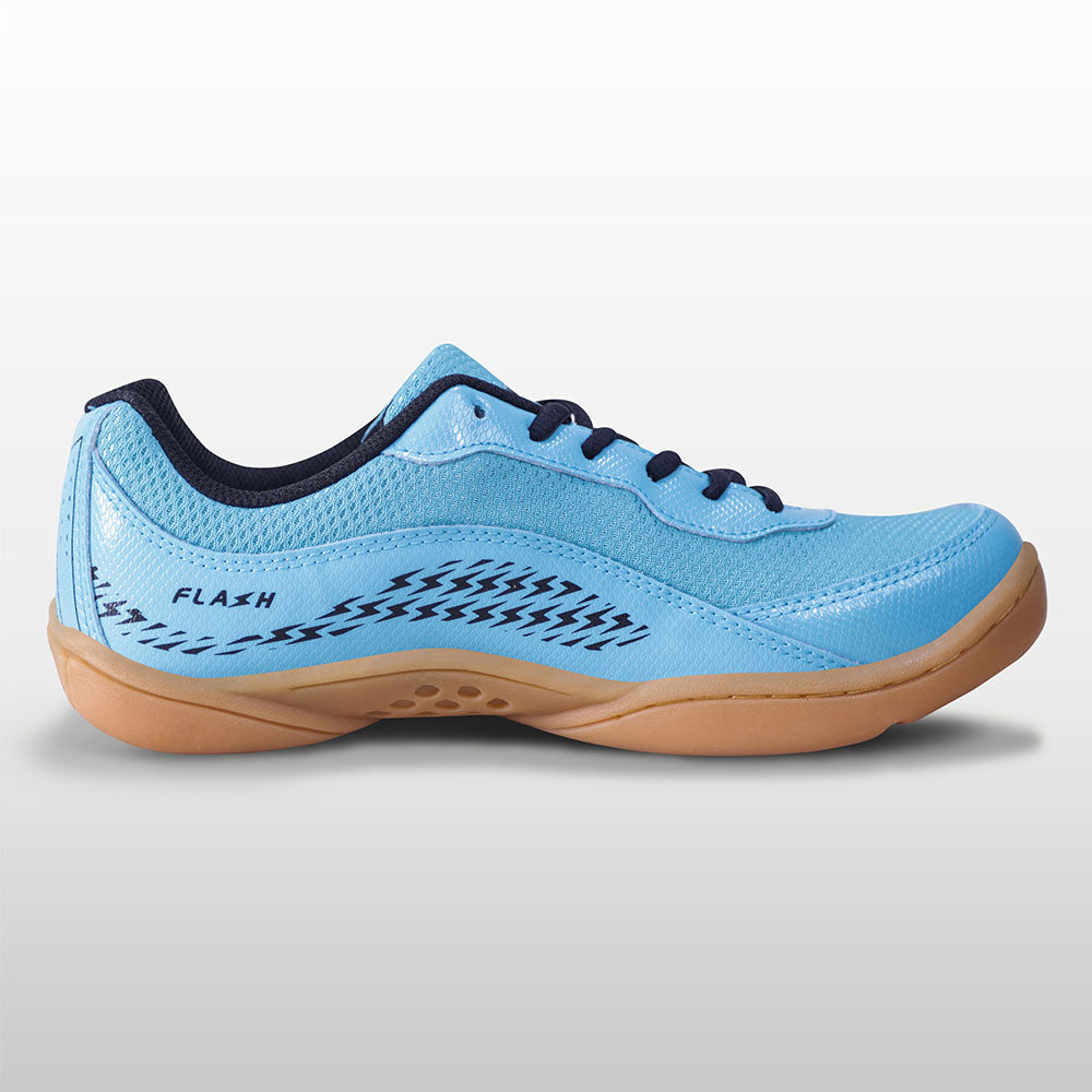 Nivia Flash 2.0 Badminton Shoes | Lightweight Court Shoes with Superior Cushioning & Non-Marking Grip - Best Price online Prokicksports.com