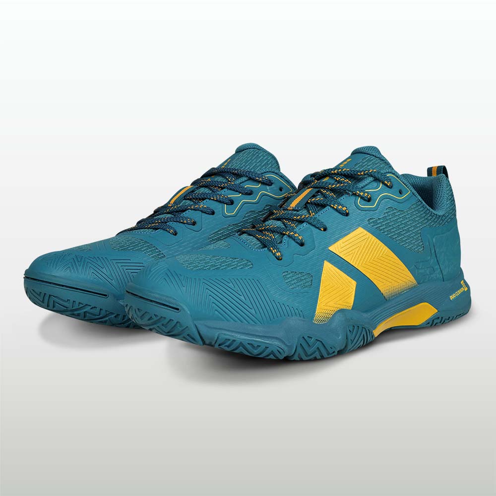NIVIA Powerstrike 4.0 Badminton Shoes | Lightweight Court Shoes with Duofoam Cushioning, TPU Support & Non-Marking Sole - Best Price online Prokicksports.com
